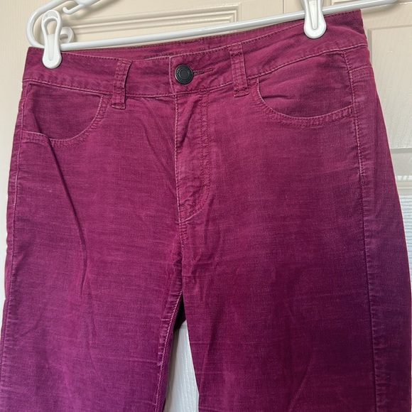 Maroon Corduroy Hi-Rose Jegging - Picture 2 of 3